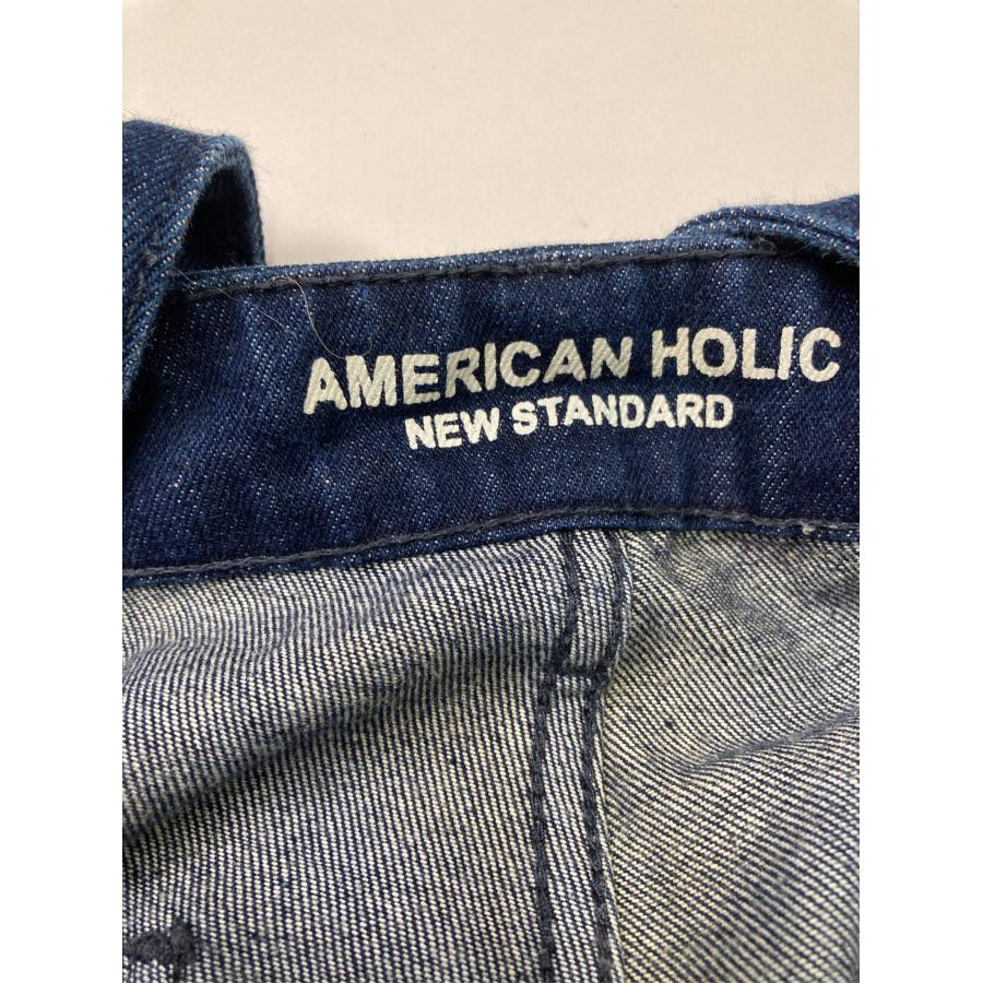 AMERICAN HOLIC アメリカンホリック サロペット/オーバーオール M ネイビー フルレングス デニム コットン レディース | AMERICAN HOLIC | 02