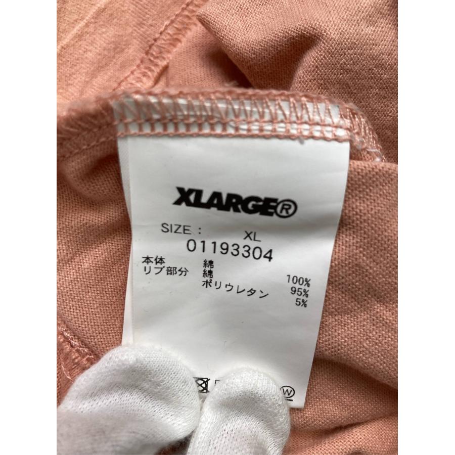 XLARGE エクストララージ Tシャツ/カットソー XL オレンジ ブランドロゴ ミドル丈 長袖 クルーネック(丸首) メンズ | XLARGE | 04