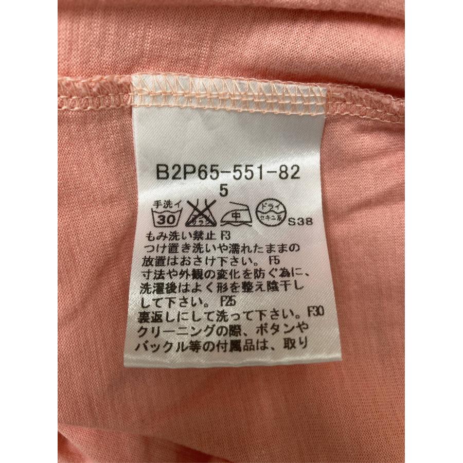 BURBERRY LONDON バーバリーロンドン Tシャツ/カットソー 5 ピンク 無地 ワンポイント ミドル丈 半袖 ボートネック レディース |  | 04
