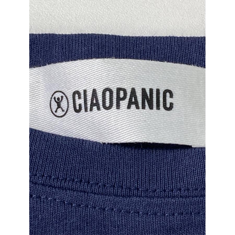 CIAOPANIC チャオパニック タンクトップ ONE ネイビー 前面プリント フリル カップなし レディース | CIAOPANIC | 03