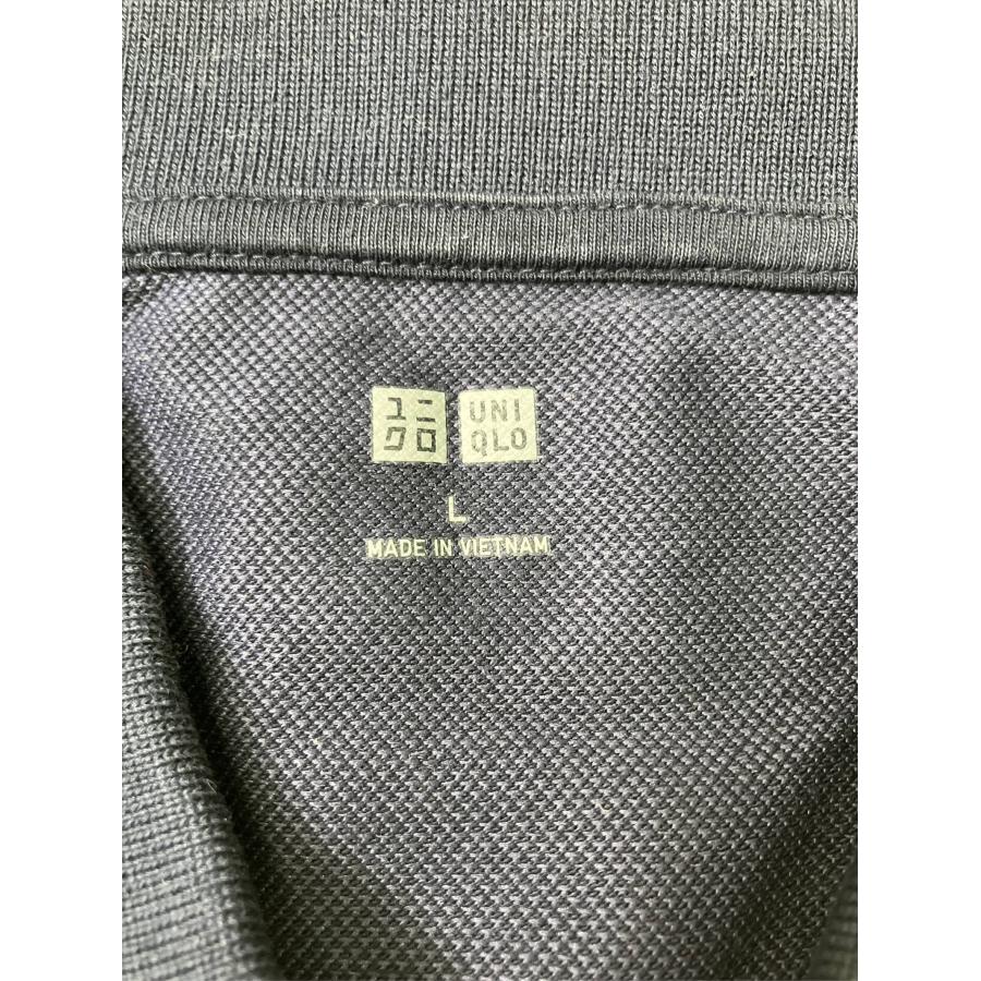 UNIQLO ユニクロ ポロシャツ L ネイビー 無地 半袖 メンズ |  | 02