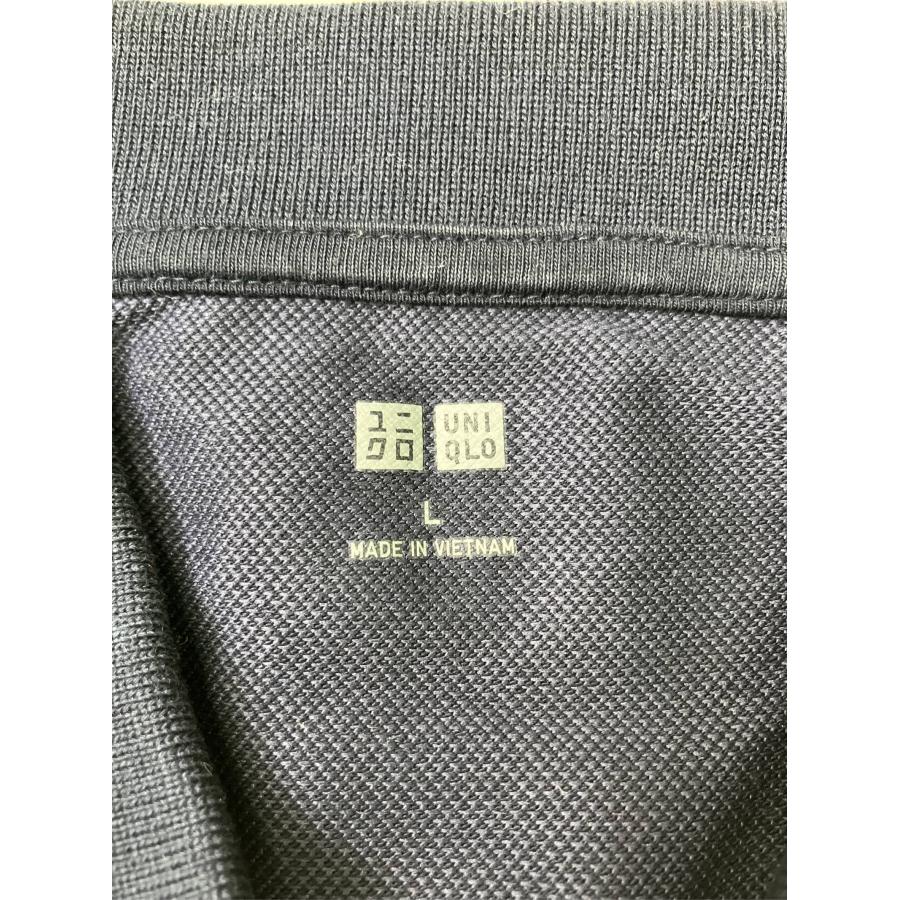 UNIQLO ユニクロ ポロシャツ L ネイビー 無地 半袖 メンズ |  | 03