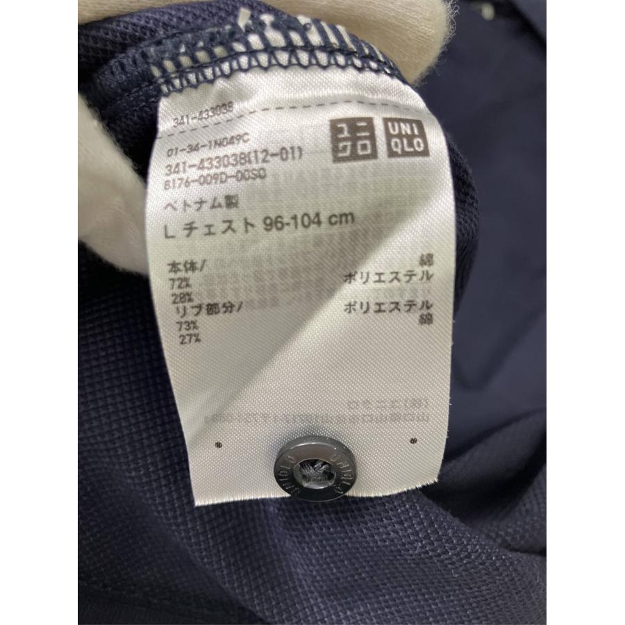 UNIQLO ユニクロ ポロシャツ L ネイビー 無地 半袖 メンズ |  | 04