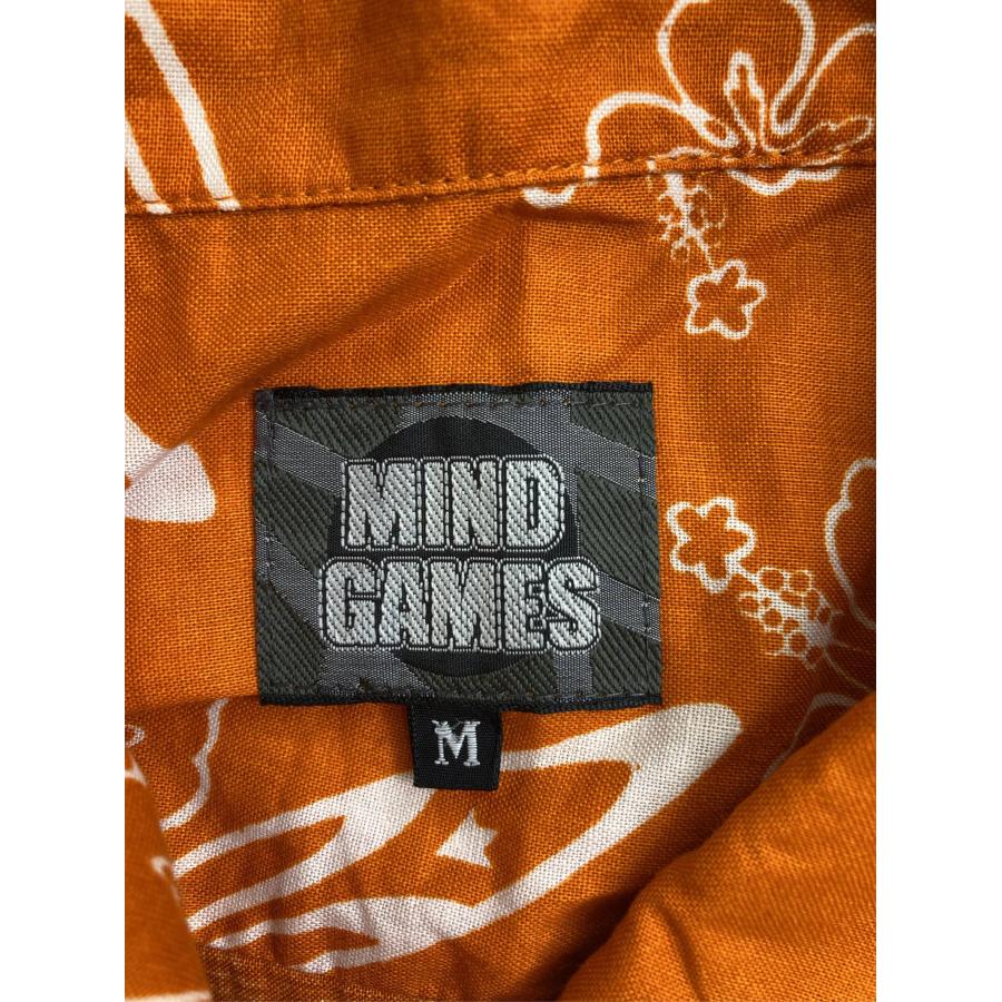 Mind Games シャツ/ブラウス M オレンジ コットン 花柄・ボタニカル柄 その他総柄 ミドル丈 半袖 レギュラーカラー メンズ |  | 02