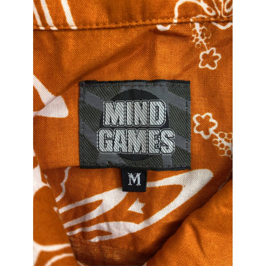 Mind Games シャツ/ブラウス M オレンジ コットン 花柄・ボタニカル柄 その他総柄 ミドル丈 半袖 レギュラーカラー メンズ |  | 03