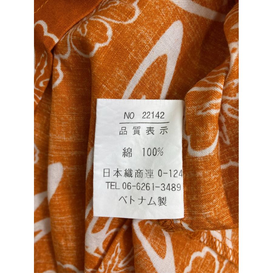 Mind Games シャツ/ブラウス M オレンジ コットン 花柄・ボタニカル柄 その他総柄 ミドル丈 半袖 レギュラーカラー メンズ |  | 04