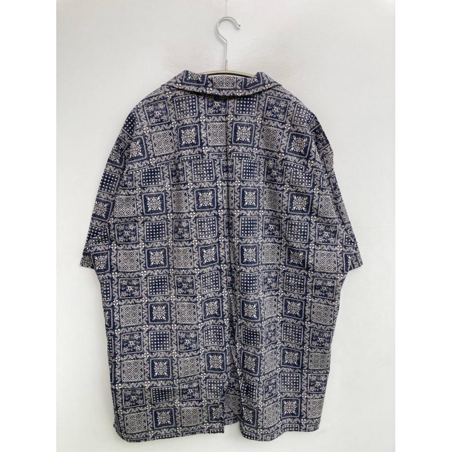 reyn spooner レインスプーナー シャツ/ブラウス XL ネイビー コットン その他総柄 ミドル丈 半袖 オープンカラー メンズ | reyn spooner | 01