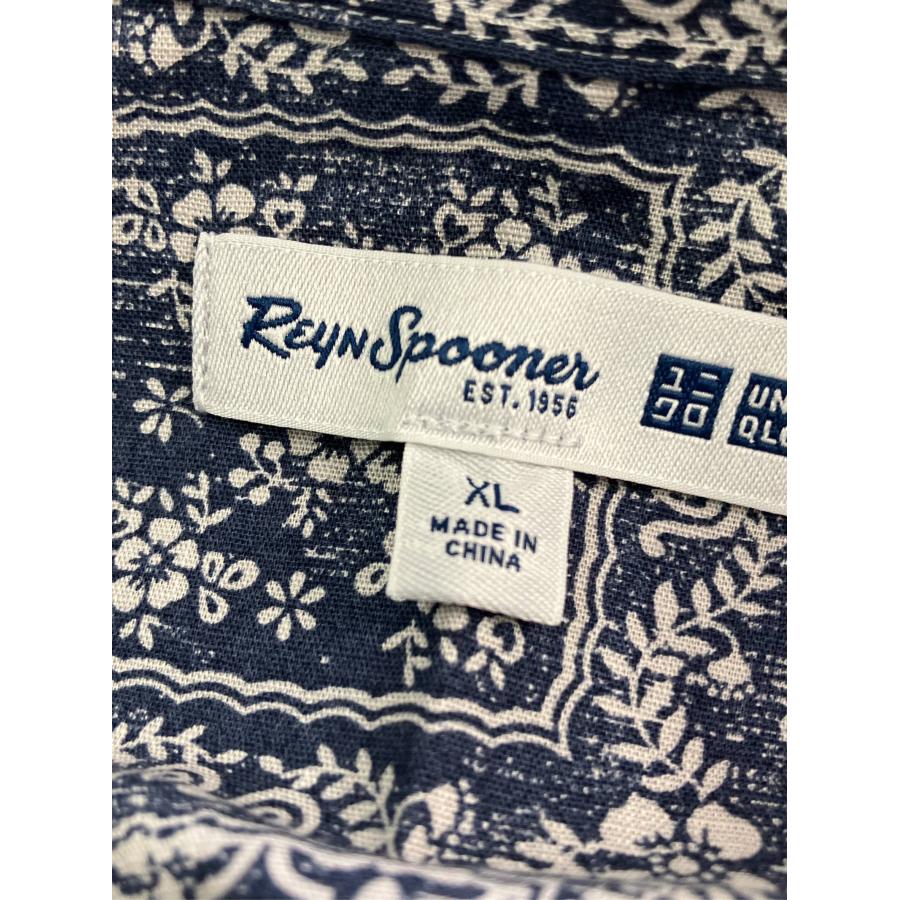 reyn spooner レインスプーナー シャツ/ブラウス XL ネイビー コットン その他総柄 ミドル丈 半袖 オープンカラー メンズ | reyn spooner | 03