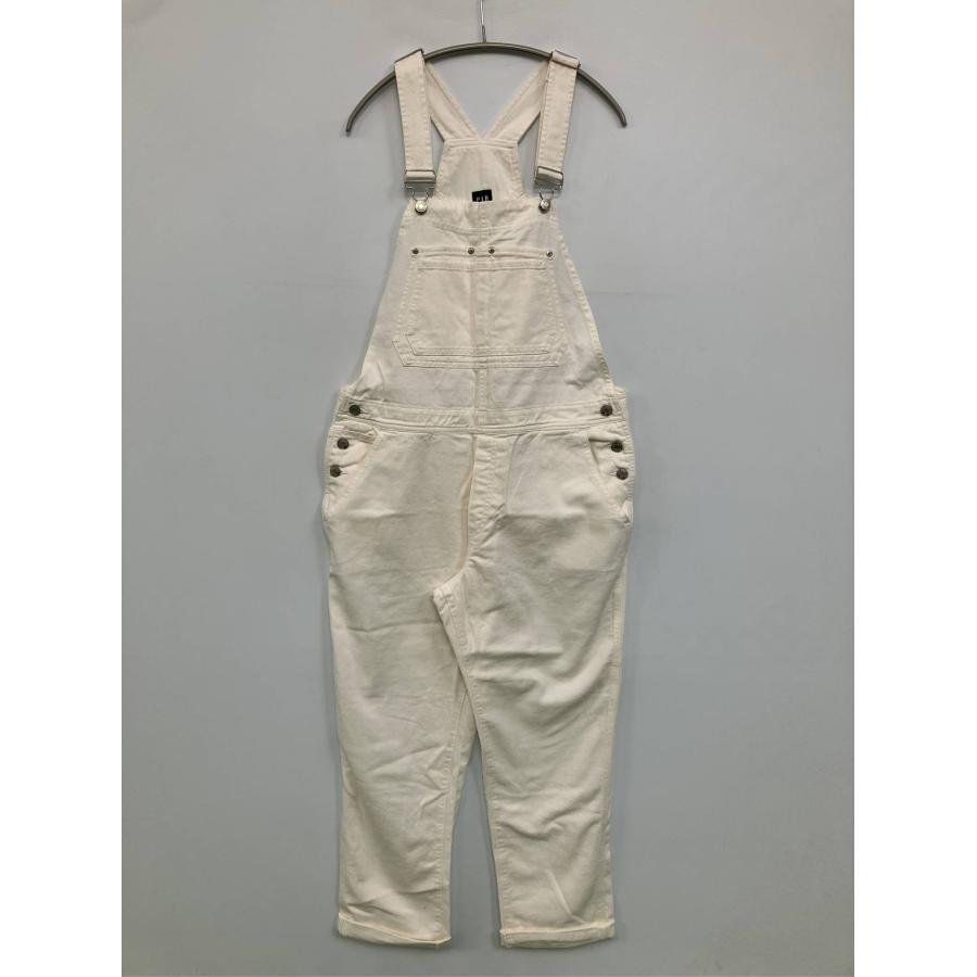 GAP ギャップ サロペット/オーバーオール M アイボリー フルレングス コットン レディース | GAP
