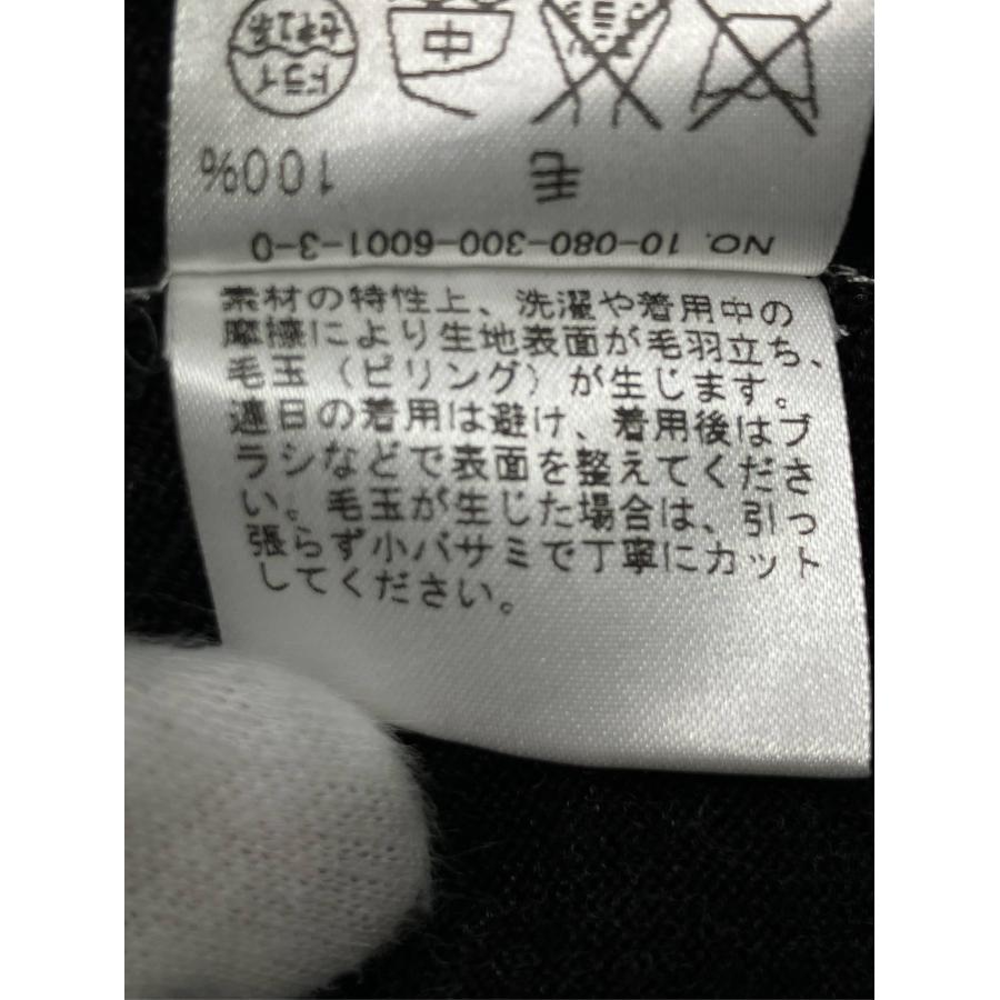 EDIFICE エディフィス カーディガン/ボレロ 42 ブラック ウール・ニット 無地 ミドル丈 長袖 メンズ | EDIFICE | 06