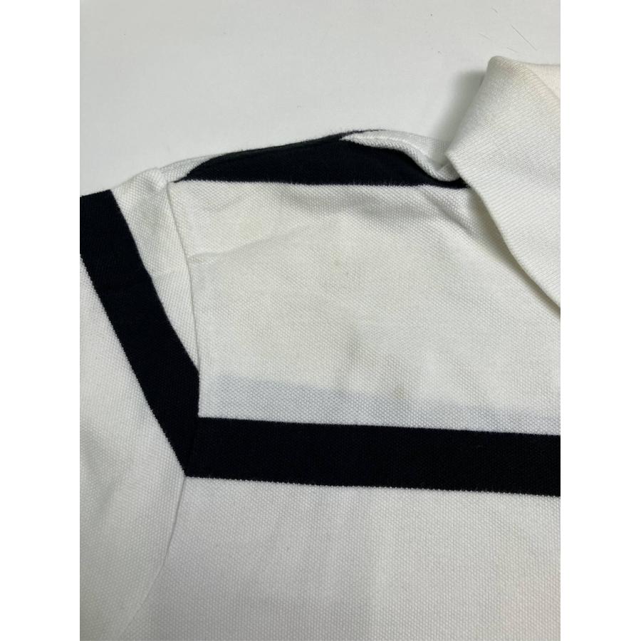 Polo by Ralph Lauren ポロバイラルフローレン ポロシャツ XL ホワイト ボーダー柄 ワンポイント ブランドロゴ 刺繍 メンズ |  | 04