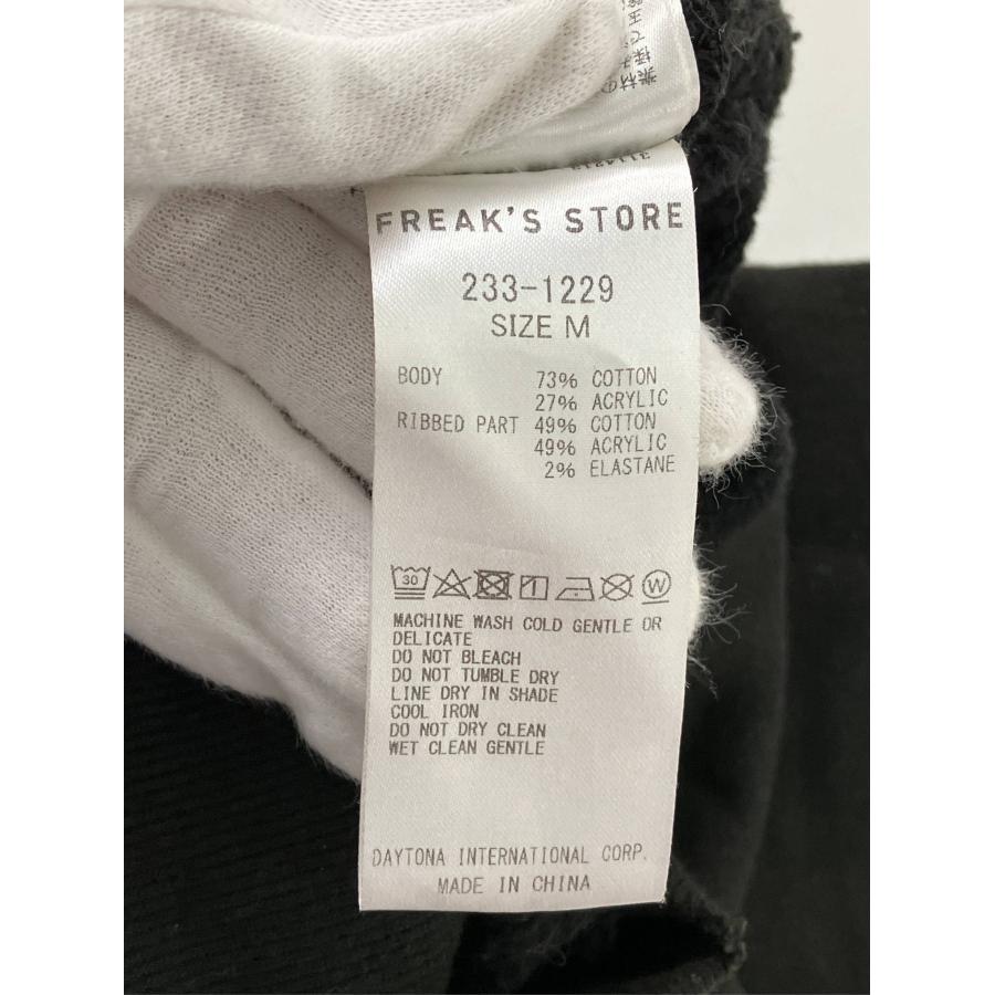 FREAK'S STORE フリークスストア スウェット M ブラック コットン 前面プリント 長袖 メンズ レディース | FREAK'S STORE | 05