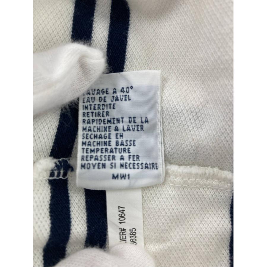 Polo by Ralph Lauren ポロバイラルフローレン ポロシャツ XL アイボリー ボーダー柄 ワンポイント ブランドロゴ 刺繍 メンズ |  | 05