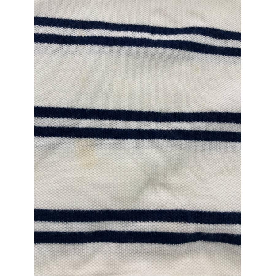 Polo by Ralph Lauren ポロバイラルフローレン ポロシャツ XL アイボリー ボーダー柄 ワンポイント ブランドロゴ 刺繍 メンズ |  | 07