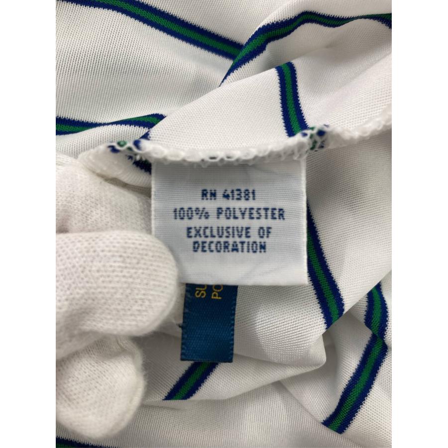 POLO GOLF RALPH LAUREN ポロゴルフラルフローレン ポロシャツ XL ホワイト ボーダー柄 ワンポイント ブランドロゴ メンズ |  | 04
