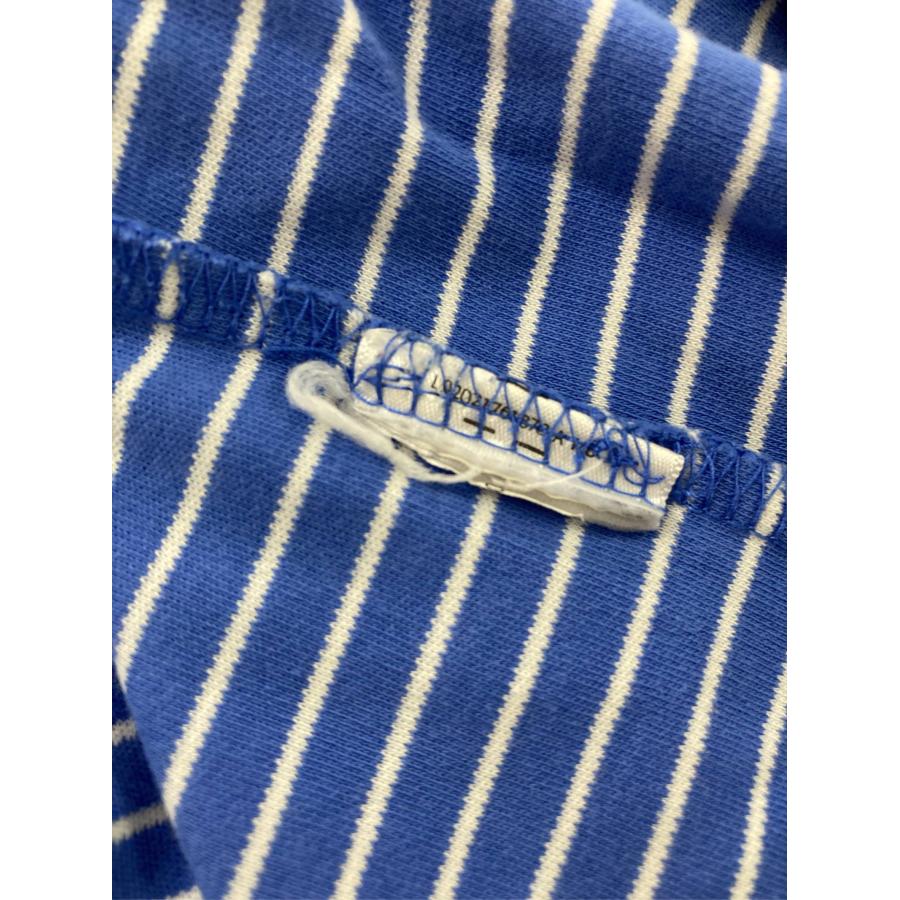 Polo Ralph Lauren ポロラルフローレン ポロシャツ XL ブルー ボーダー柄 ワンポイント ブランドロゴ 刺繍 半袖 メンズ |  | 04