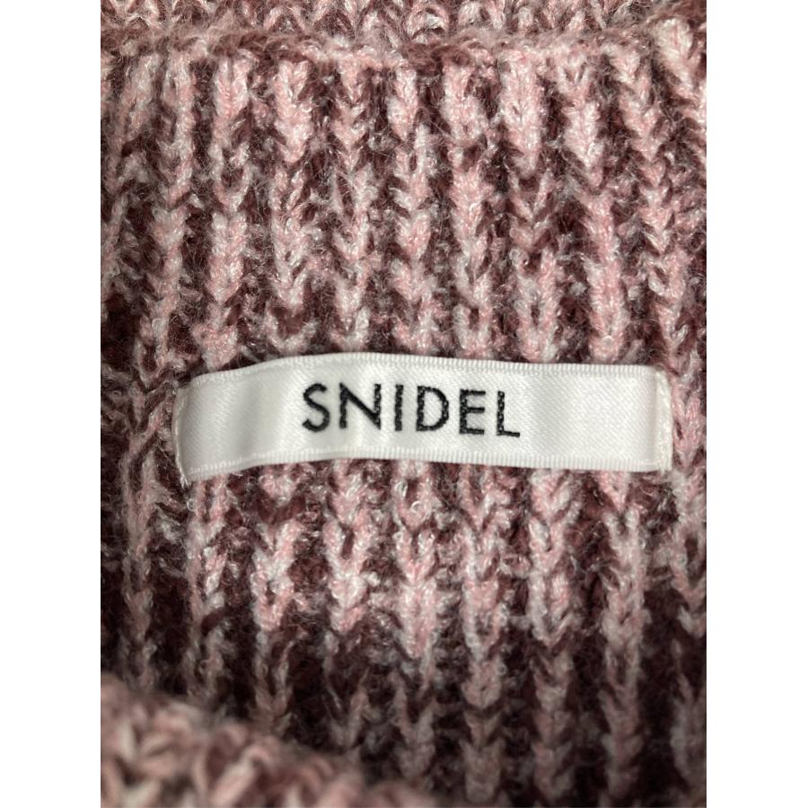 SNIDEL スナイデル ワンピース ONE SIZE ピンク コットン ニット 無地 袖なし ショート・ミニ丈 台形 タイト レディース | SNIDEL | 02