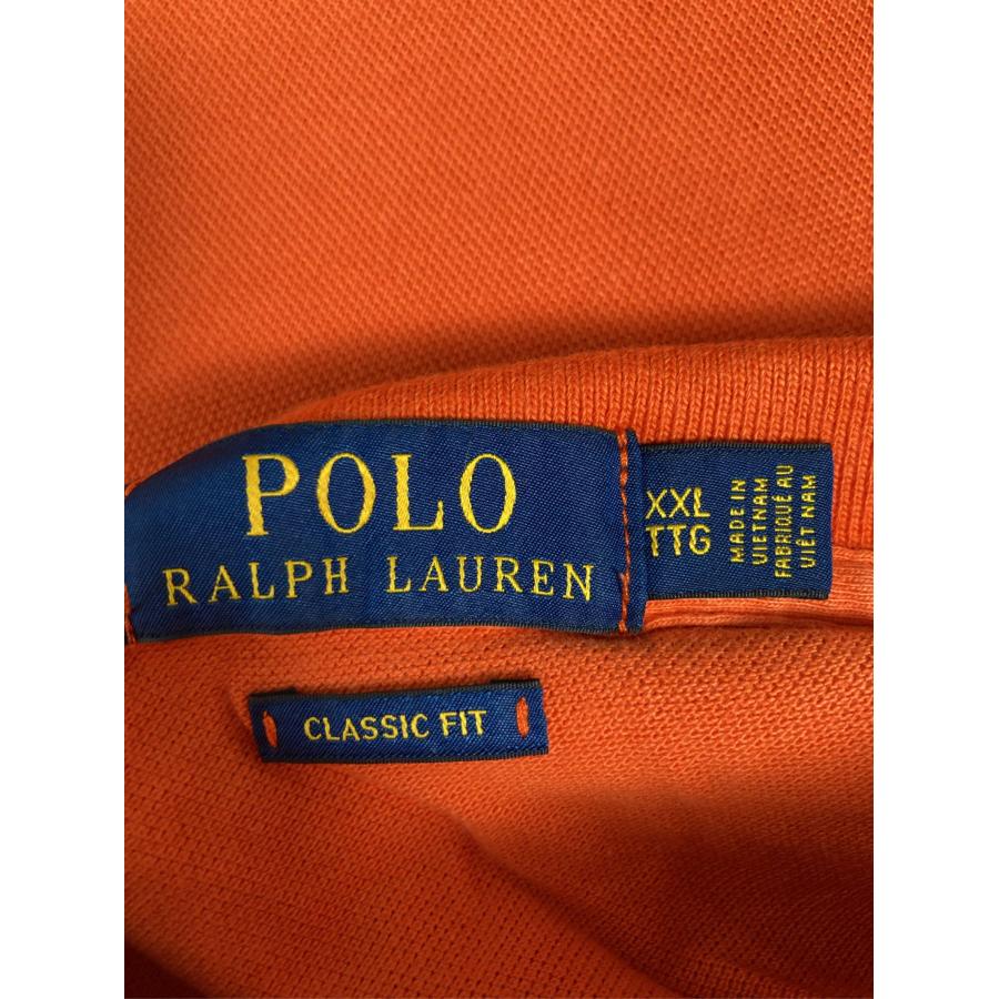 Polo Ralph Lauren ポロラルフローレン ポロシャツ XXL オレンジ 無地 ワンポイント ブランドロゴ 半袖 メンズ |  | 02