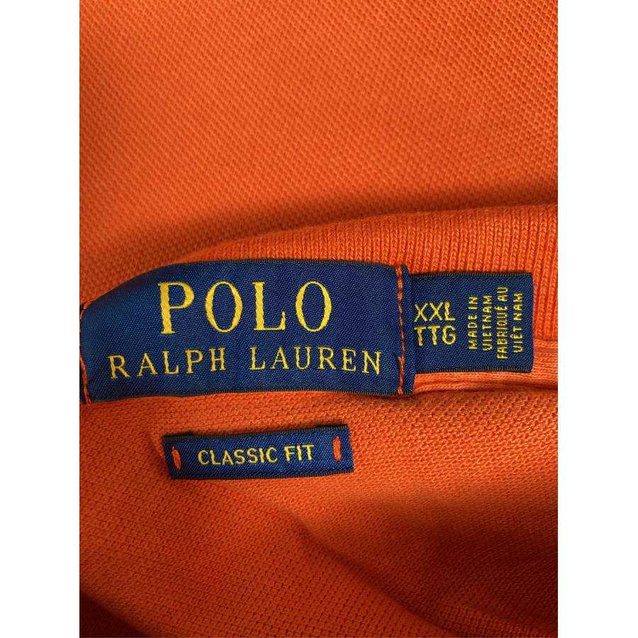 Polo Ralph Lauren ポロラルフローレン ポロシャツ XXL オレンジ 無地 ワンポイント ブランドロゴ 半袖 メンズ |  | 03