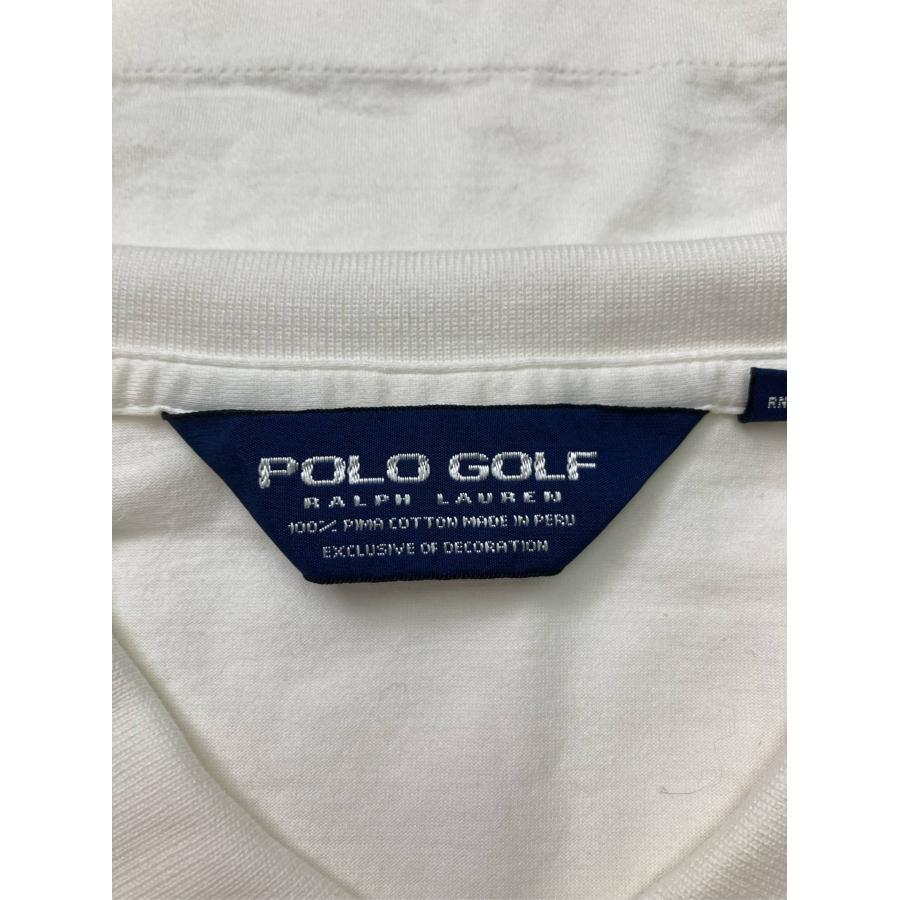 POLO GOLF RALPH LAUREN ポロゴルフラルフローレン ポロシャツ XL ホワイト 無地 ワンポイント ブランドロゴ 刺繍 メンズ |  | 02