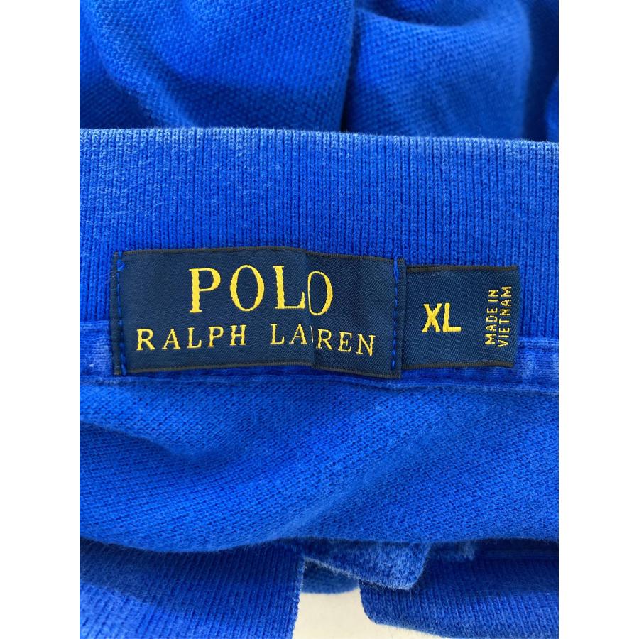 Polo Ralph Lauren ポロラルフローレン ポロシャツ XL ブルー 無地 ワンポイント ブランドロゴ 刺繍 半袖 メンズ |  | 02