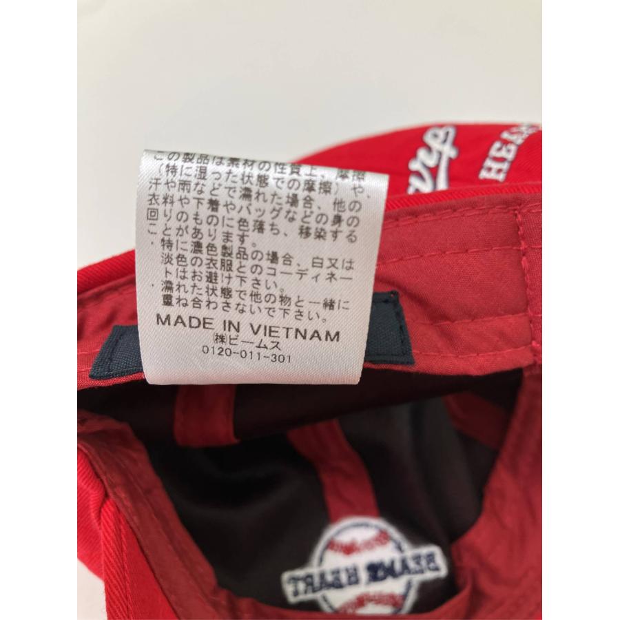BEAMS HEART ビームスハート キャップ 58-60cm レッド コットン ベースボール メンズ レディース | BEAMS HEART | 06
