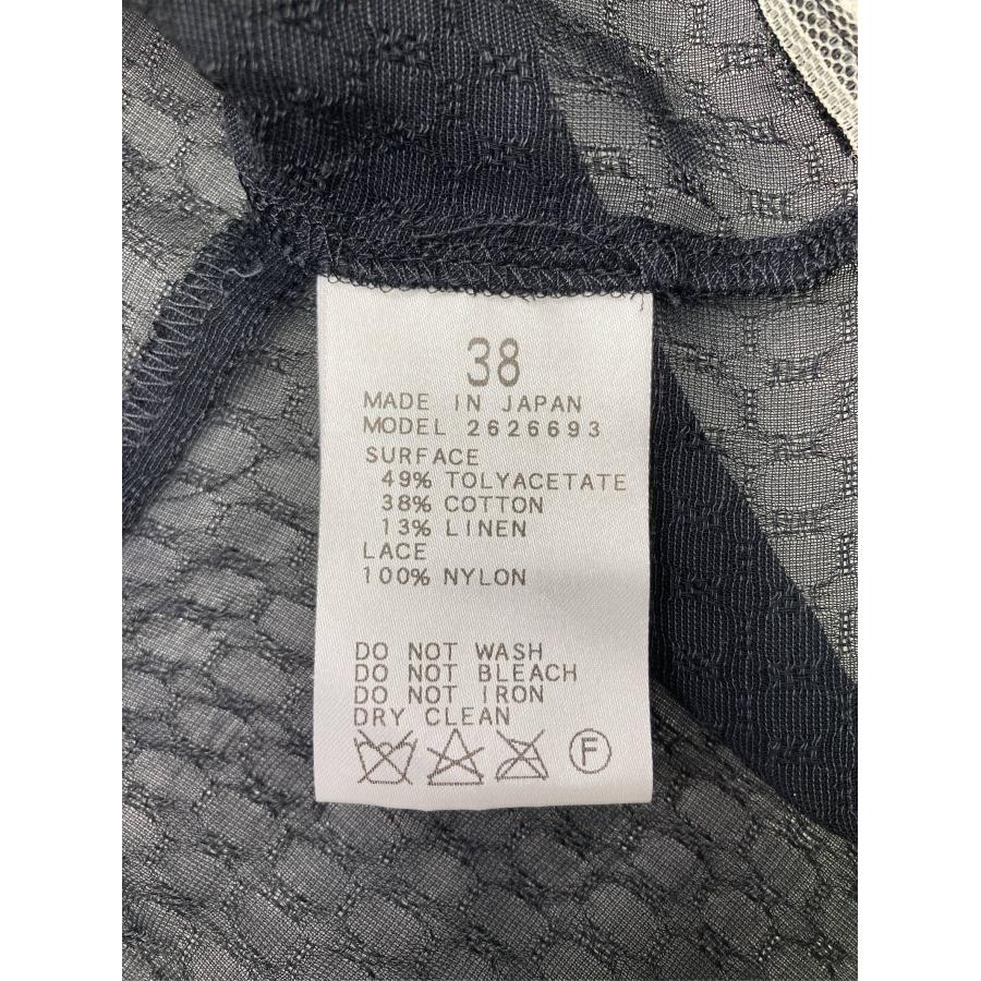 NOLLEY'S ノーリーズ カーディガン/ボレロ 38 ブラック コットン リネン・麻 レース ショート丈 半端袖 レディース | NOLLEY'S | 03