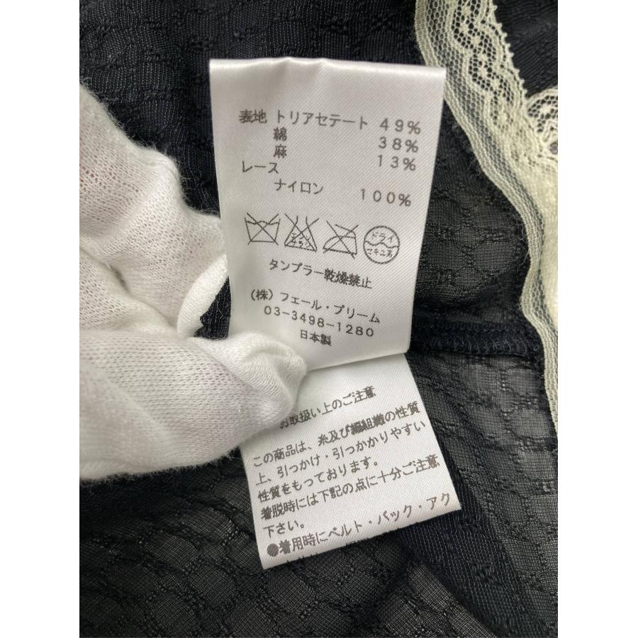 NOLLEY'S ノーリーズ カーディガン/ボレロ 38 ブラック コットン リネン・麻 レース ショート丈 半端袖 レディース | NOLLEY'S | 04