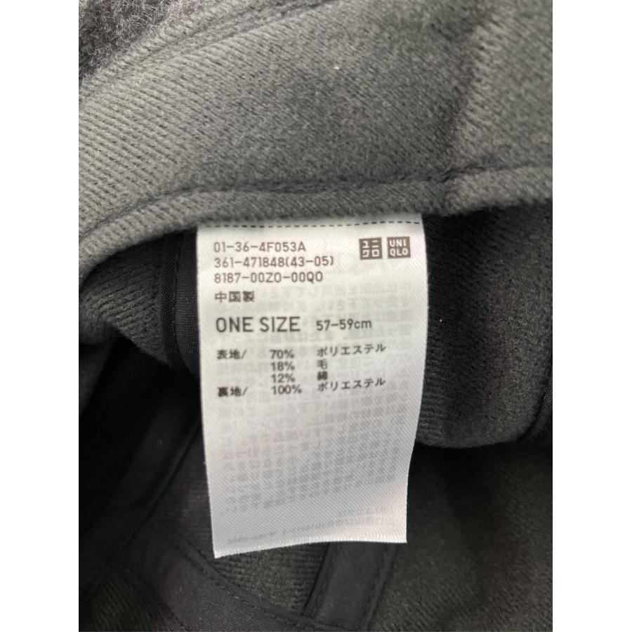 UNIQLO ユニクロ キャップ ONE SIZE グレー ウール・ニット コットン メンズ レディース |  | 04