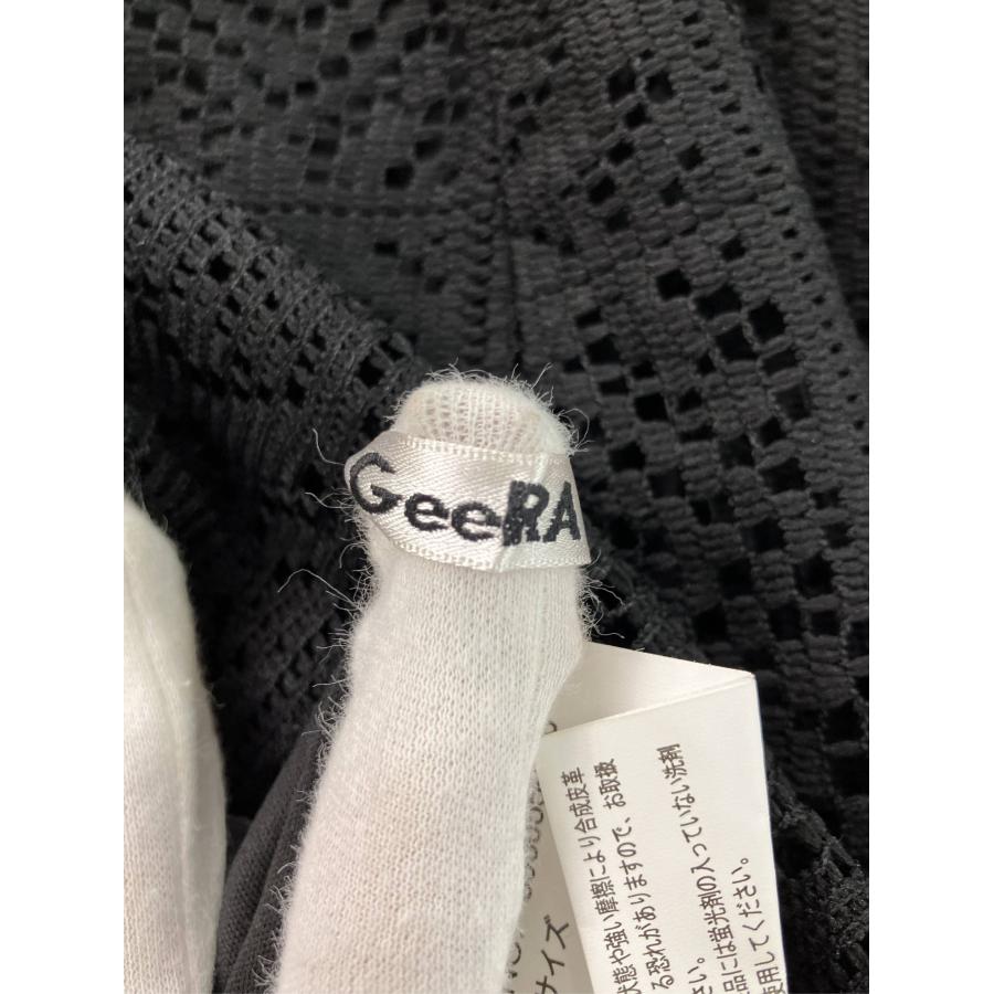 GeeRA ジーラ ワンピース M ブラック レース 袖なし ひざ丈 フレア レディース | GeeRA | 02