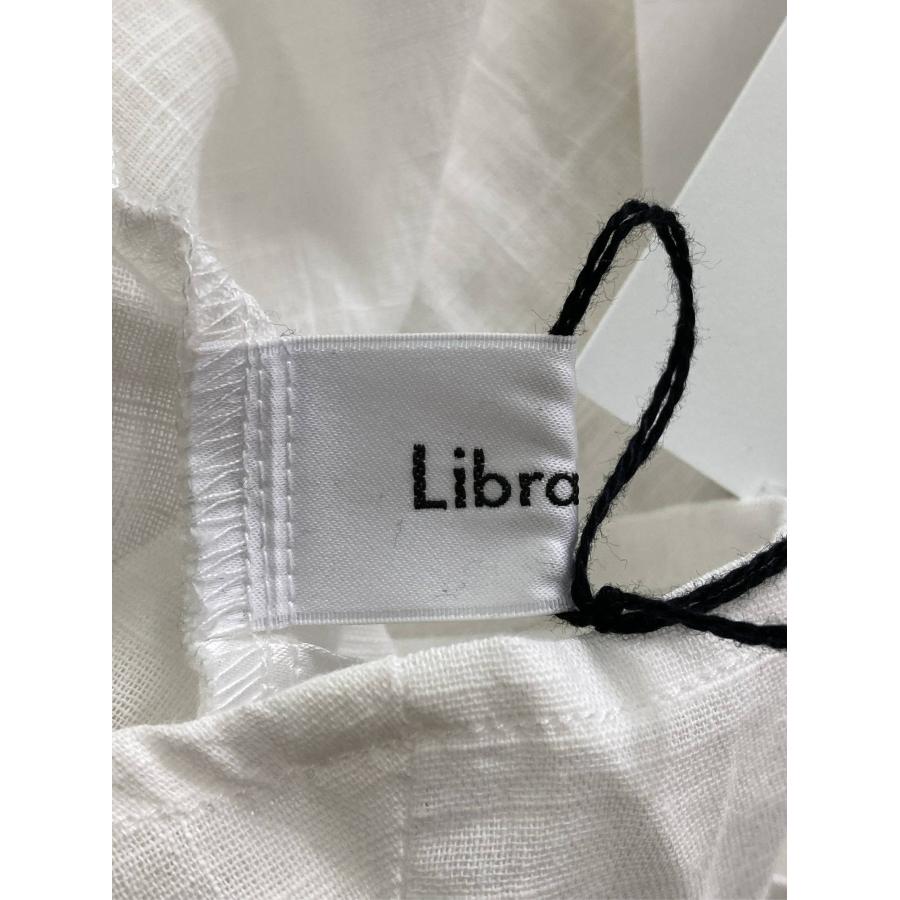 Libra Cue リブラキュー シャツ/ブラウス FREE ホワイト コットン 無地 フリル ミドル丈 長袖 レディース | Libra Cue | 02