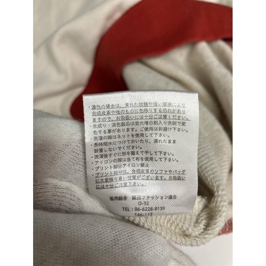 Helm ヘルム スウェット M アイボリー コットン 前面プリント 長袖 レディース |  | 04