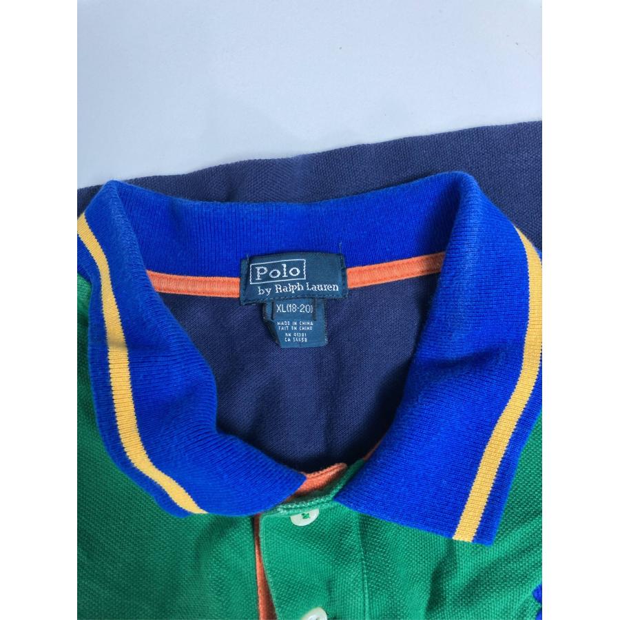 Polo by Ralph Lauren ポロバイラルフローレン ポロシャツ XL グリーン ワンポイント ブランドロゴ 半袖 メンズ |  | 06