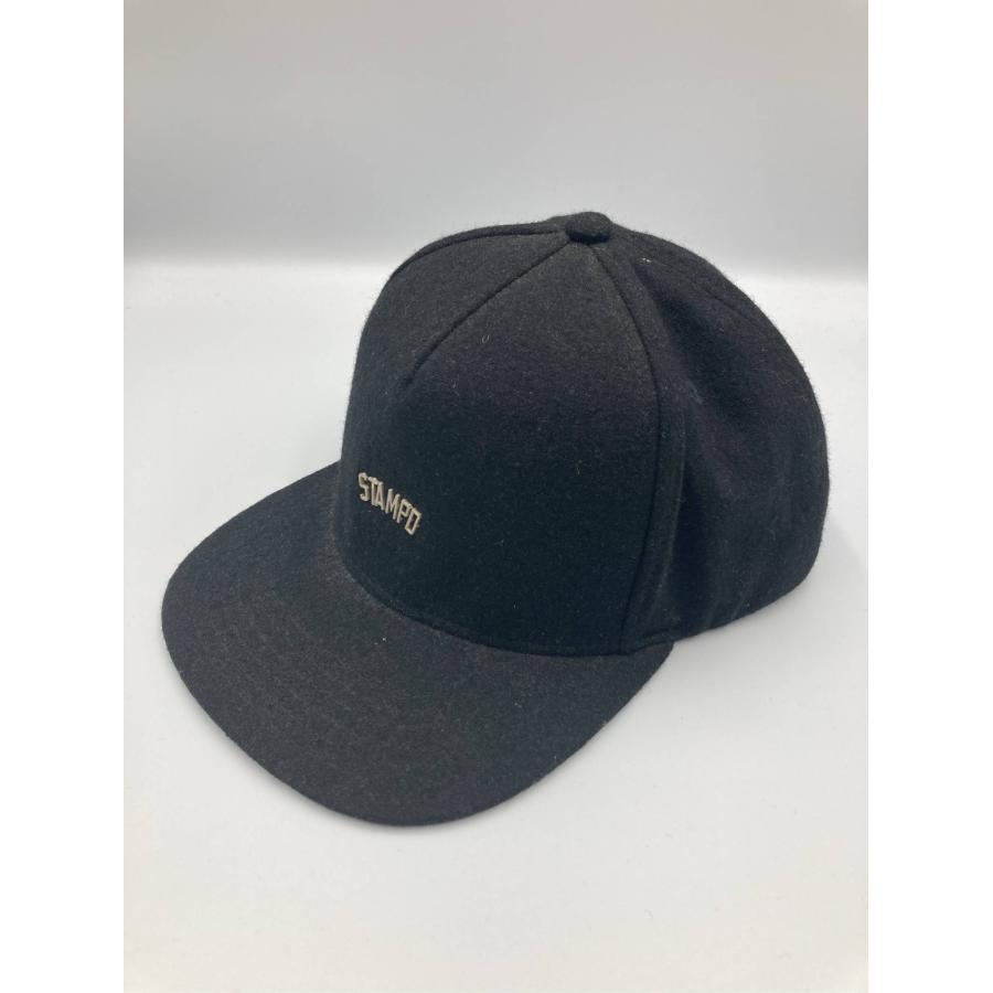 STAMPD キャップ ブラック ウール・ニット ベースボール メンズ | STAMPD