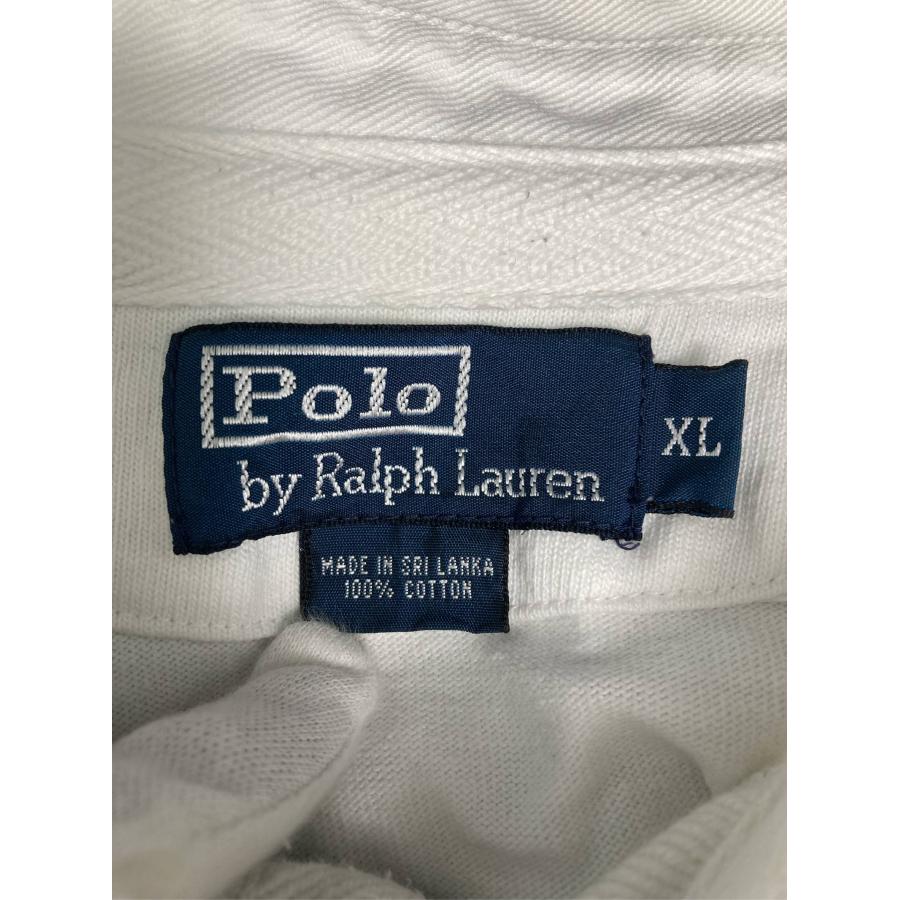 Polo by Ralph Lauren ポロバイラルフローレン ポロシャツ XL ブルー ボーダー柄 ワンポイント ブランドロゴ 長袖 メンズ |  | 02
