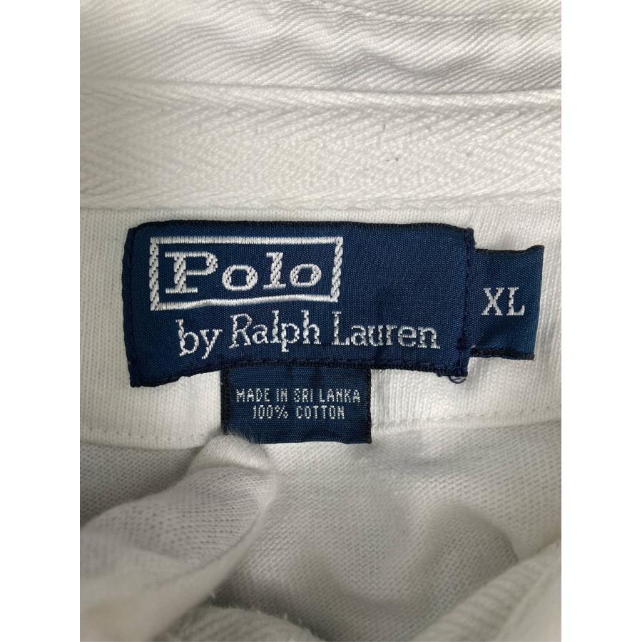 Polo by Ralph Lauren ポロバイラルフローレン ポロシャツ XL ブルー ボーダー柄 ワンポイント ブランドロゴ 長袖 メンズ |  | 03