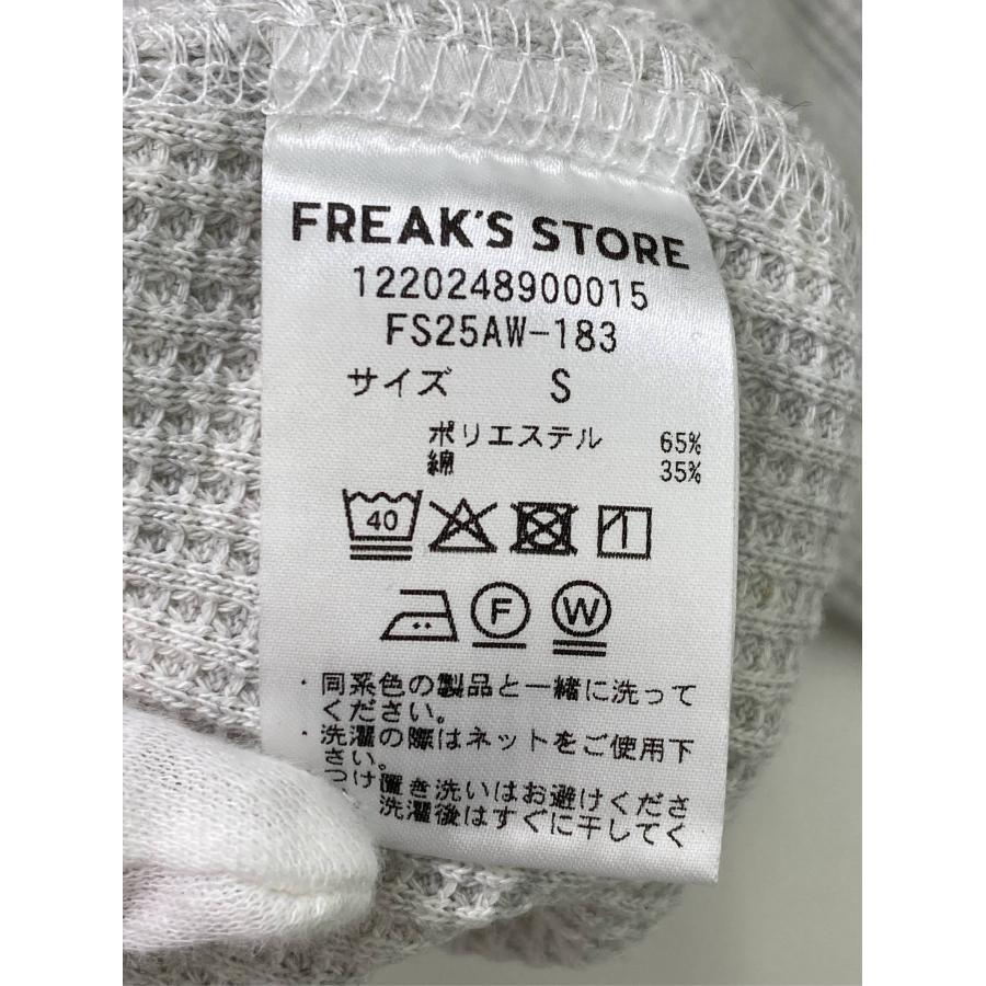 FREAK'S STORE フリークスストア Tシャツ/カットソー S グレー 無地 ミドル丈 長袖 ヘンリーネック クルーネック(丸首) メンズ | FREAK'S STORE | 03