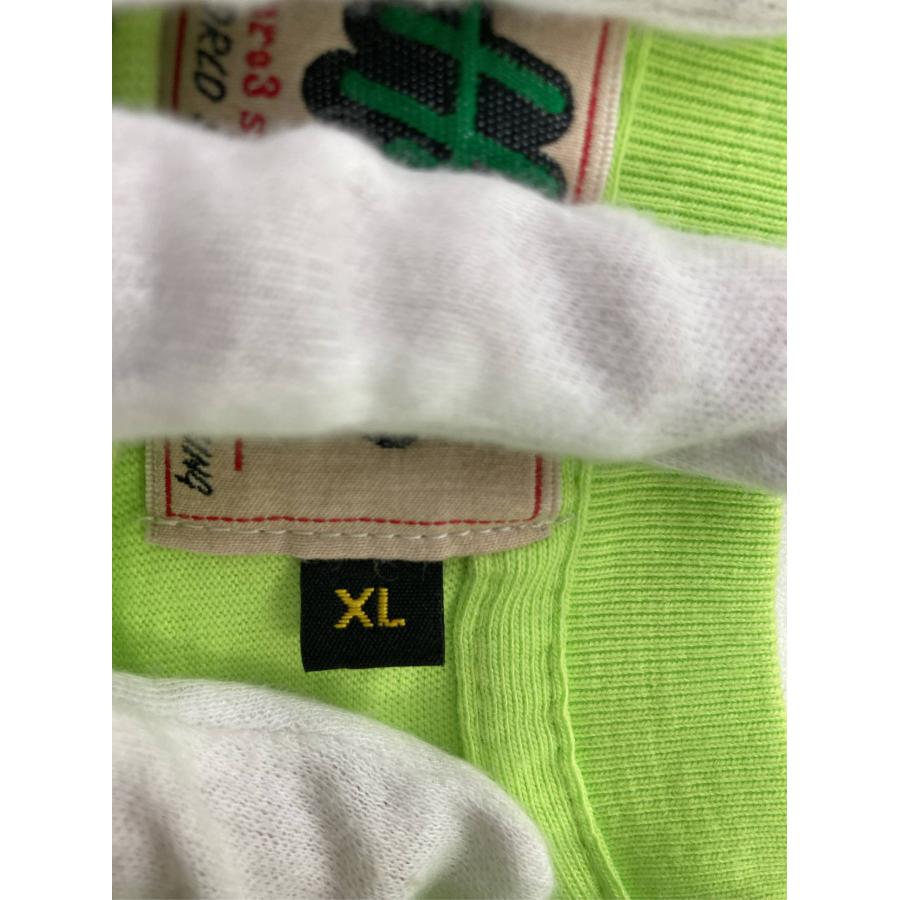 Html Tシャツ/カットソー XL ライトグリーン 前面プリント バックプリント ブランドロゴ ミドル丈 半袖 クルーネック(丸首) メンズ |  | 03