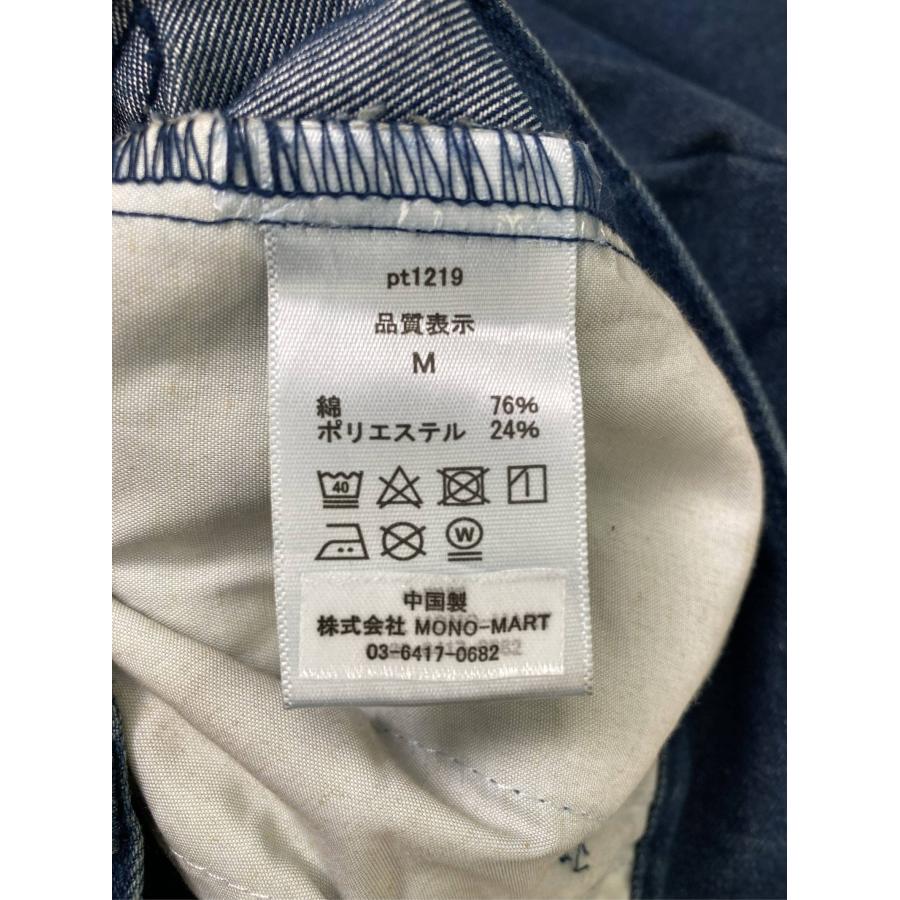 MONO-MART モノマート デニムパンツ M ブルー フルレングス 無地 ワイド・ルーズ ストレート レギュラー ヴィンテージ レディース | MONO-MART | 04