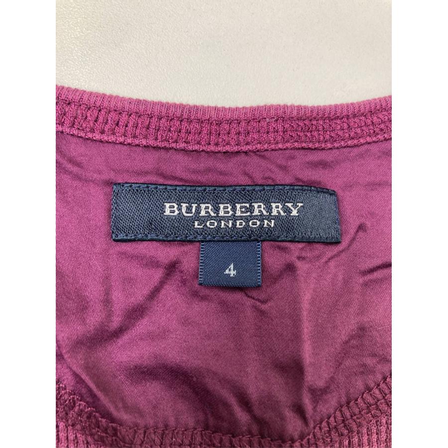 BURBERRY LONDON バーバリーロンドン Tシャツ/カットソー 4 パープル 