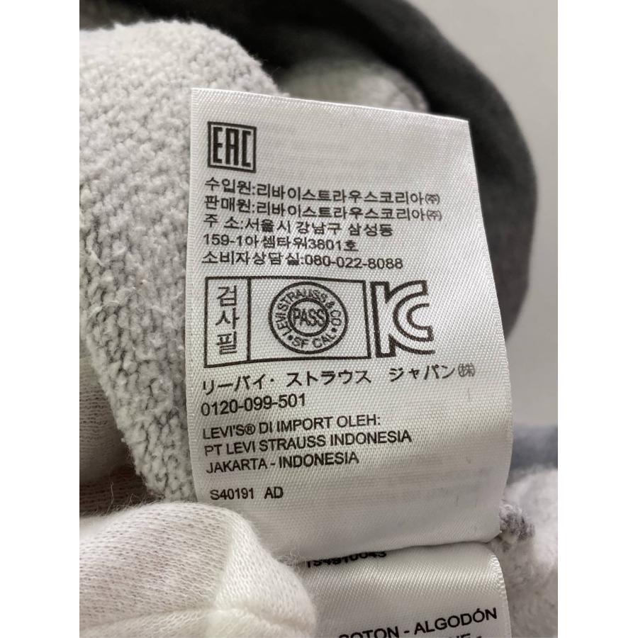 Levi's リーバイス パーカー L グレー コットン 前面プリント ブランドロゴ プルオーバー 長袖 メンズ レディース | Levi's | 10