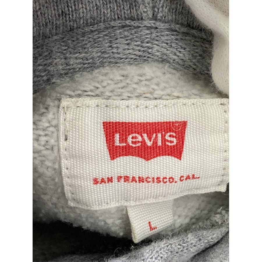 Levi's リーバイス パーカー L グレー コットン 前面プリント ブランドロゴ プルオーバー 長袖 メンズ レディース | Levi's | 02