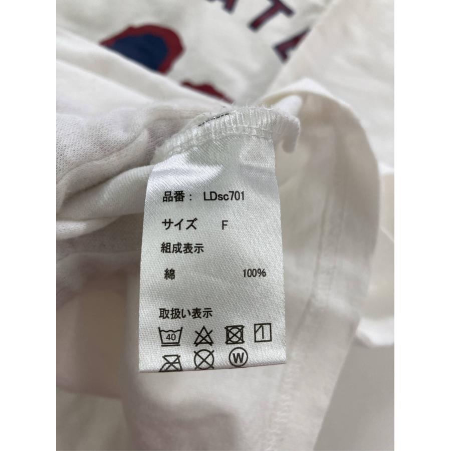 MONO-MART モノマート Tシャツ/カットソー F アイボリー 前面プリント ミドル丈 半袖 クルーネック(丸首) レディース | MONO-MART | 03
