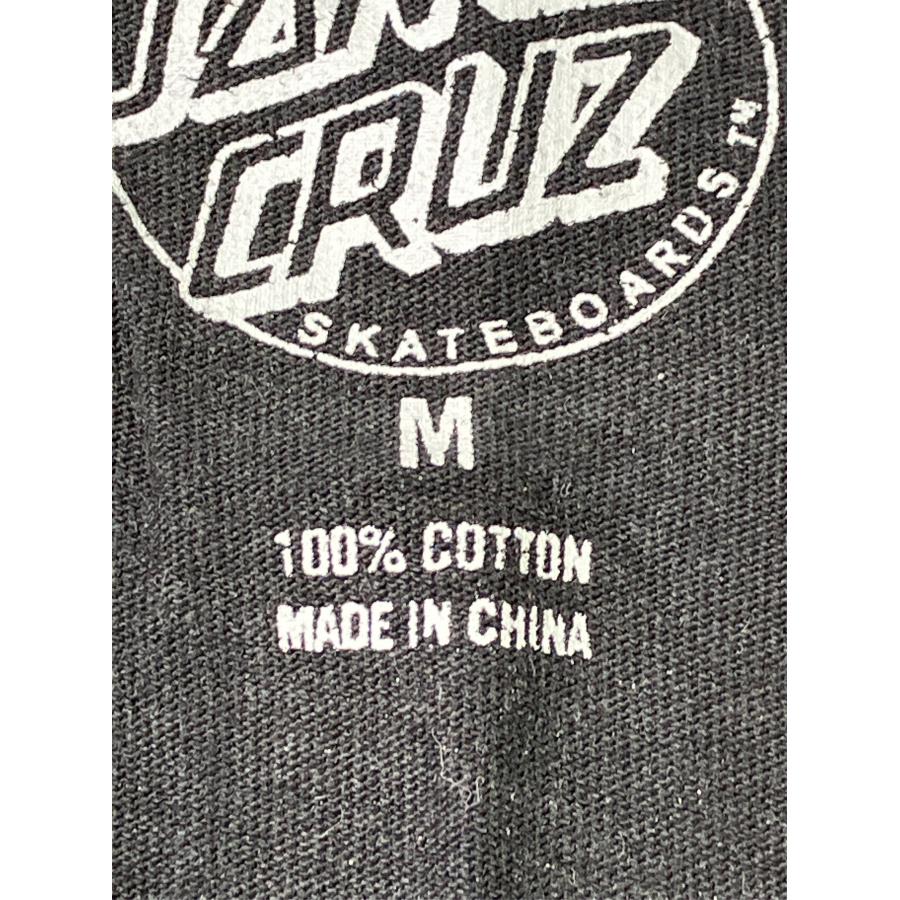 SANTA CRUZ サンタクルーズ Tシャツ/カットソー M ブラック 前面プリント バックプリント ブランドロゴ ミドル丈 メンズ レディース | SANTA CRUZ | 03