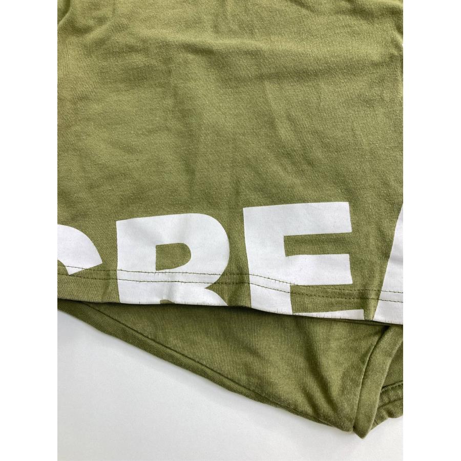 One Way ワンウェイ Tシャツ/カットソー M カーキ 前面プリント バックプリント ミドル丈 半袖 クルーネック(丸首) レディース |  | 06