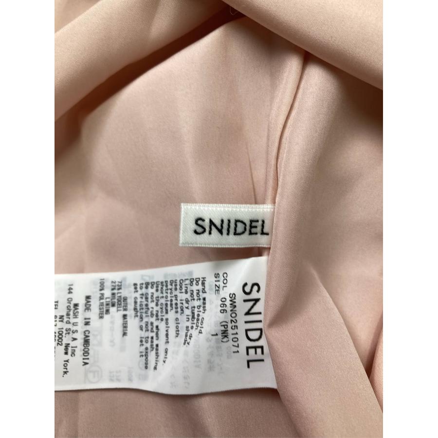 SNIDEL スナイデル ワンピース 1 ピンク ナイロン 無地 リボン 袖なし ロング・マキシ丈 フレア レディース | SNIDEL | 02