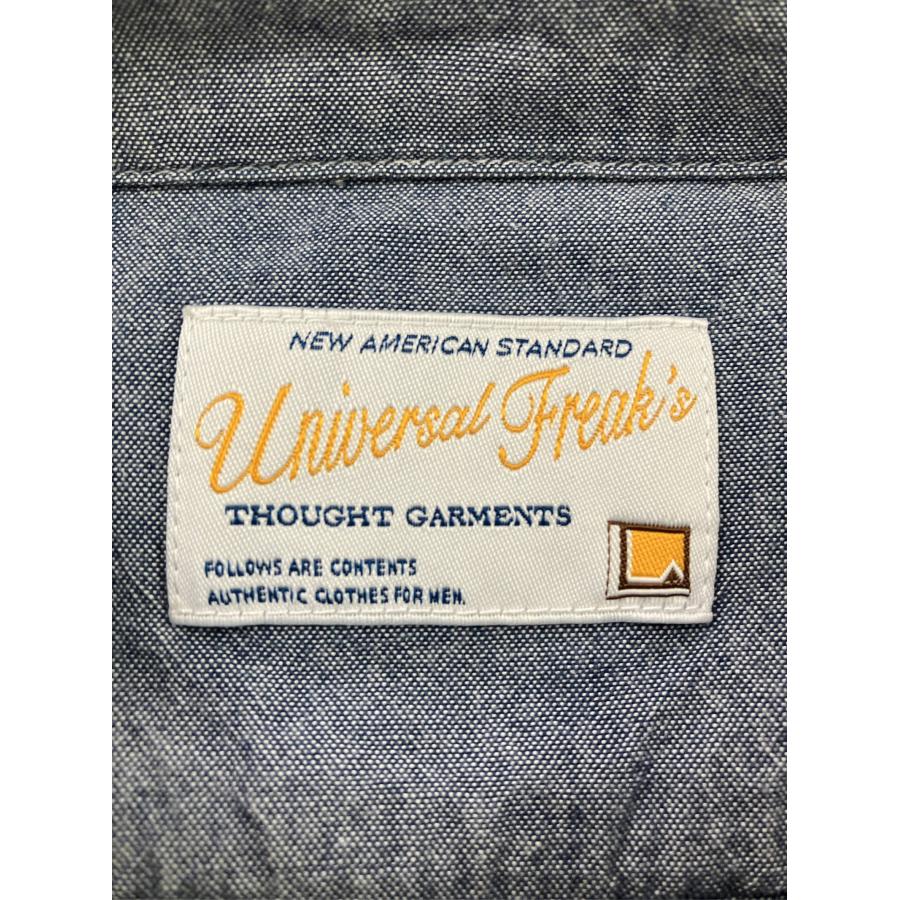 FREAK'S STORE フリークスストア シャツ/ブラウス L ブルー コットン 無地 ミドル丈 長袖 レギュラーカラー メンズ | FREAK'S STORE | 02