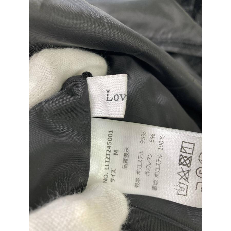lovilyn ワンピース M ブラック ベロア 無地 レース 袖なし ロング・マキシ丈 フレア レディース |  | 02