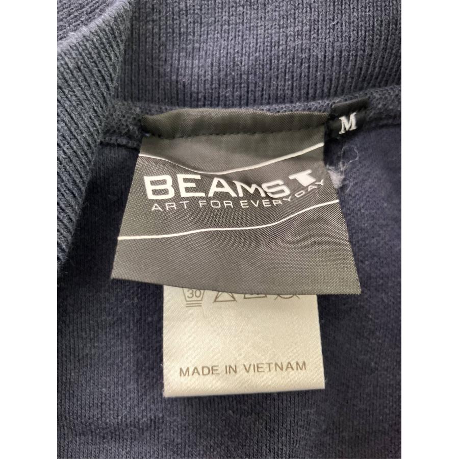 BEAMS T ポロシャツ M ネイビー ワンポイント 半袖 メンズ | BEAMS T | 02
