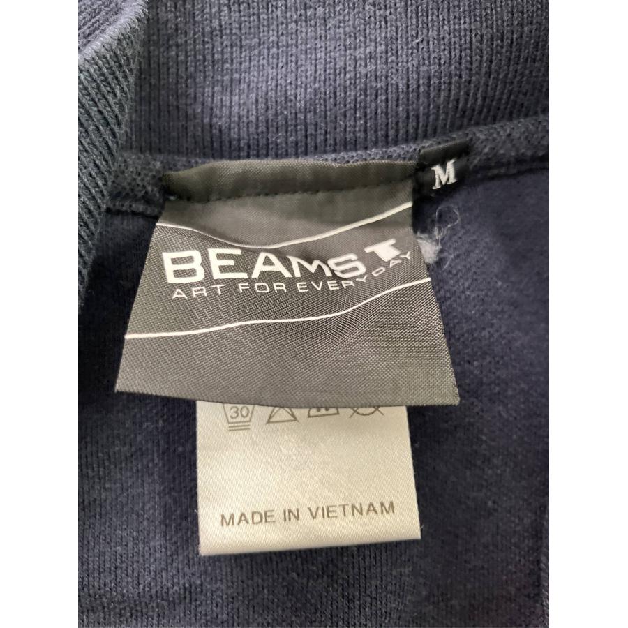 BEAMS T ポロシャツ M ネイビー ワンポイント 半袖 メンズ | BEAMS T | 03